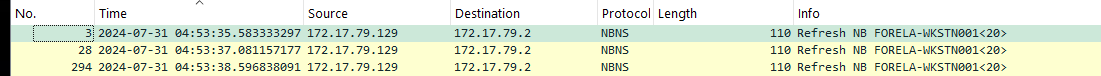 Wkstn001 IP address